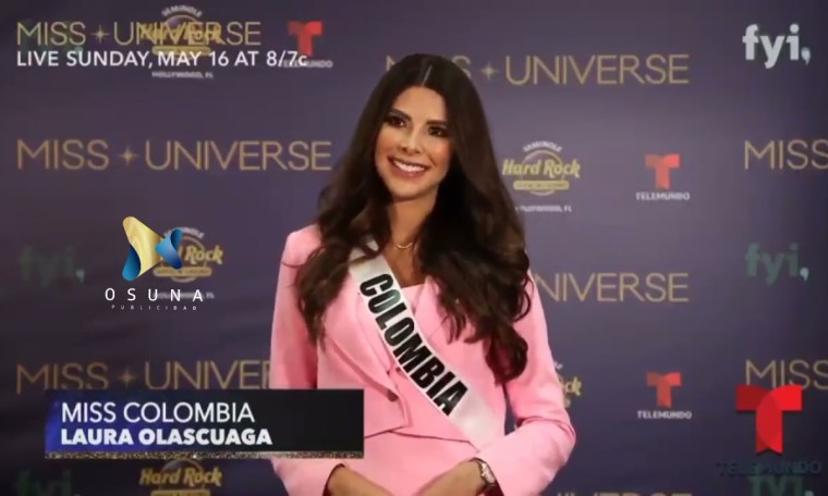 MISS COLOMBIA UNIVERSO -MISS UNIVERSO-ENTREVISTA MISS COLOMBIA UNIVERSO -MISS UNIVERSO-ENTREVISTA