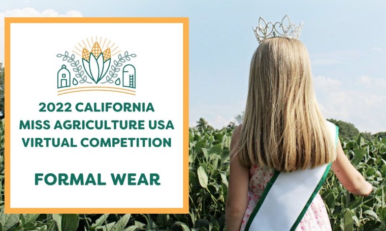 2022 California Miss Agriculture USA – Formal Wear 2022 California Miss Agriculture USA – Formal Wear