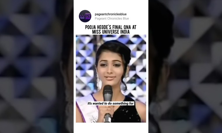 Pooja Hegde’s Final Question At Miss Universe India: A Moment of Grace and Poise Pooja Hegde’s Final Question At Miss Universe India: A Moment of Grace and Poise