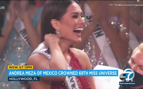Miss Universe: Miss Mexico, Andrea Meza, wins pageant competition| ABC7 Miss Universe: Miss Mexico, Andrea Meza, wins pageant competition| ABC7