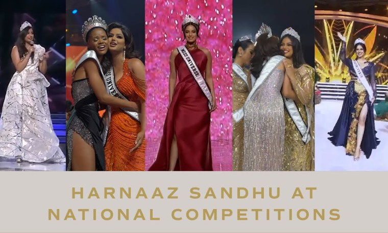 Harnaaz Sandhu's BEST Moments on Stage During National Competitions! | Miss Universe Harnaaz Sandhu's BEST Moments on Stage During National Competitions! | Miss Universe
