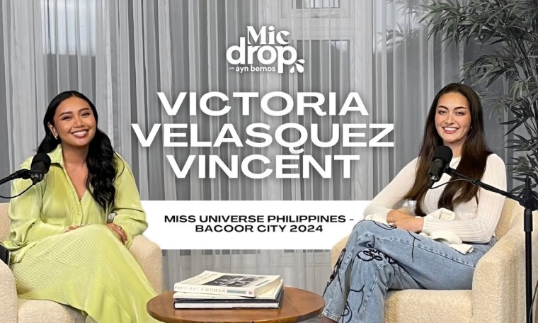 Why Victoria Velasquez Vincent is returning to Miss Universe Philippines | MIC DROP with ayn bernos Why Victoria Velasquez Vincent is returning to Miss Universe Philippines | MIC DROP with ayn bernos