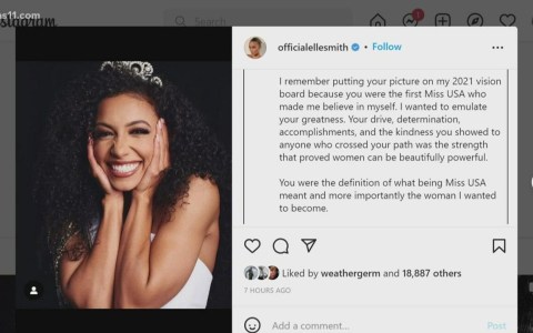 Miss USA Elle Smith remembers Cheslie Kryst in social media posts Miss USA Elle Smith remembers Cheslie Kryst in social media posts