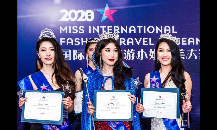 2020 Miss International Fashion Travel Pageant Overseas Finals Wonderful Moments 2020 Miss International Fashion Travel Pageant Overseas Finals Wonderful Moments