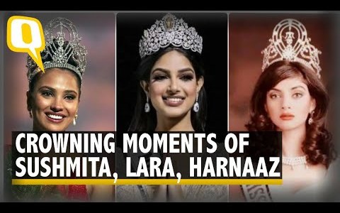 Watch | Miss Universe Crowning Moments of Sushmita Sen, Lara Dutta and Harnaaz Sandhu Watch | Miss Universe Crowning Moments of Sushmita Sen, Lara Dutta and Harnaaz Sandhu