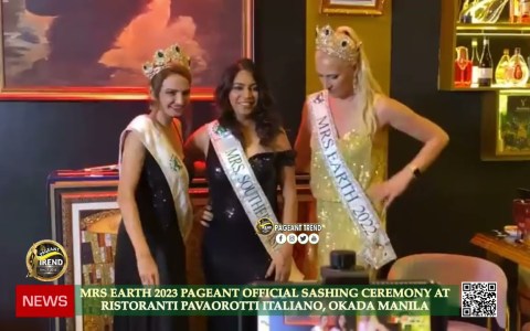 MRS /MS EARTH 2023 PAGEANT OFFICIAL SASHING CEREMONY MRS /MS EARTH 2023 PAGEANT OFFICIAL SASHING CEREMONY