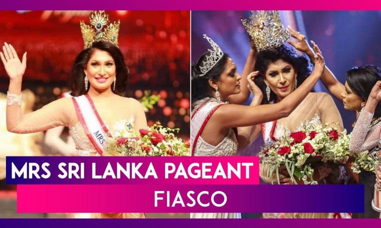 Mrs Sri Lanka Pageant Fiasco: Mrs World Caroline Jurie Snatches Winner Pushpika De Silva’s Crown Mrs Sri Lanka Pageant Fiasco: Mrs World Caroline Jurie Snatches Winner Pushpika De Silva’s Crown