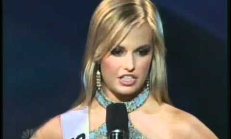 Miss Teen USA 2007 – South Carolina answers a question LOL Miss Teen USA 2007 – South Carolina answers a question LOL
