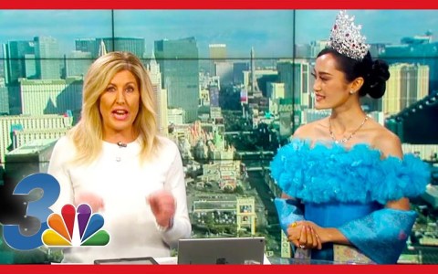 Miss Universe Laos, Payengxa Lor, visits Las Vegas with U.S. tour Miss Universe Laos, Payengxa Lor, visits Las Vegas with U.S. tour