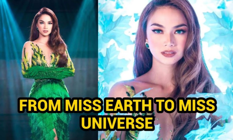 FROM MISS EARTH TO MISS UNIVERSE! FROM MISS EARTH TO MISS UNIVERSE!