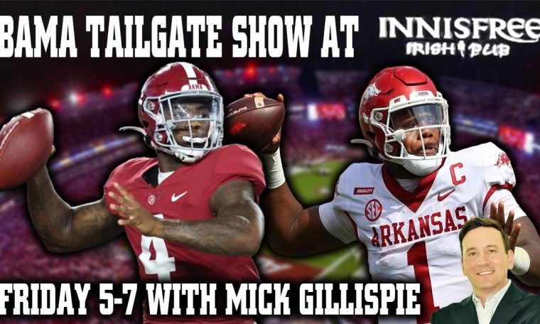 Alabama Crimson Tide at Arkansas Razorbacks | Bama Tailgate Show | SEC News| CFP News Alabama Crimson Tide at Arkansas Razorbacks | Bama Tailgate Show | SEC News| CFP News