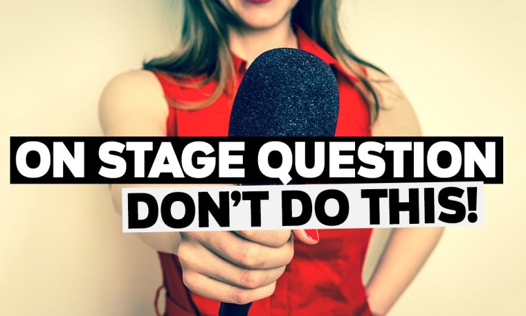 Beauty Pageant On Stage Question | Don't Do These 3 Things Beauty Pageant On Stage Question | Don't Do These 3 Things