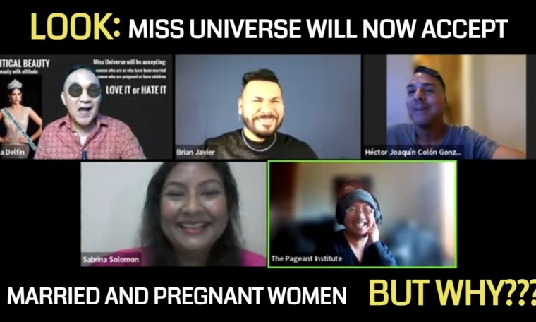 Miss Universe: Married And Pregnant Women Will Be Allowed To Compete. But Why? Miss Universe: Married And Pregnant Women Will Be Allowed To Compete. But Why?