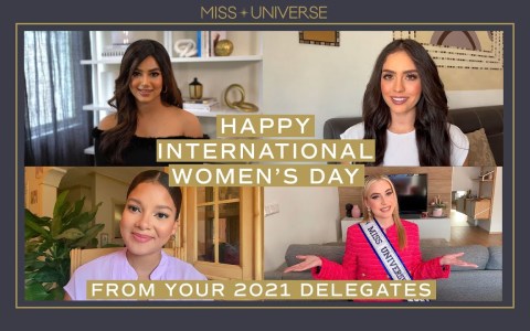 International Women's Day DELEGATE MESSAGE | Miss Universe 2021 International Women's Day DELEGATE MESSAGE | Miss Universe 2021