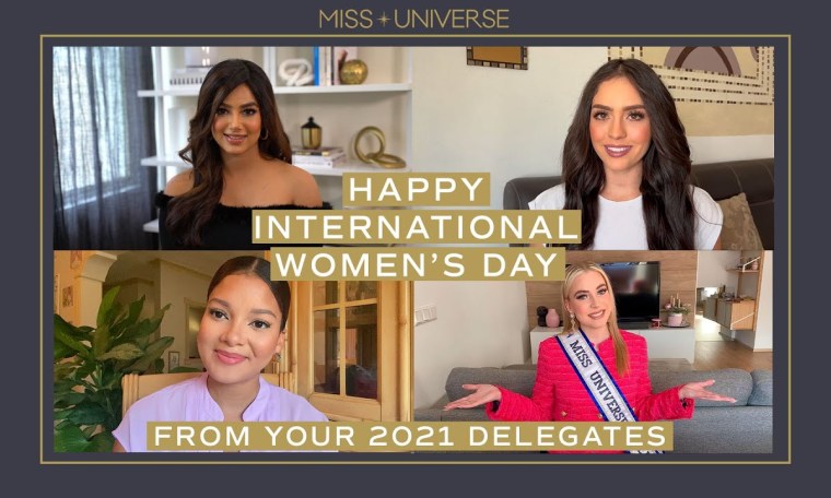 International Women's Day DELEGATE MESSAGE | Miss Universe 2021 International Women's Day DELEGATE MESSAGE | Miss Universe 2021