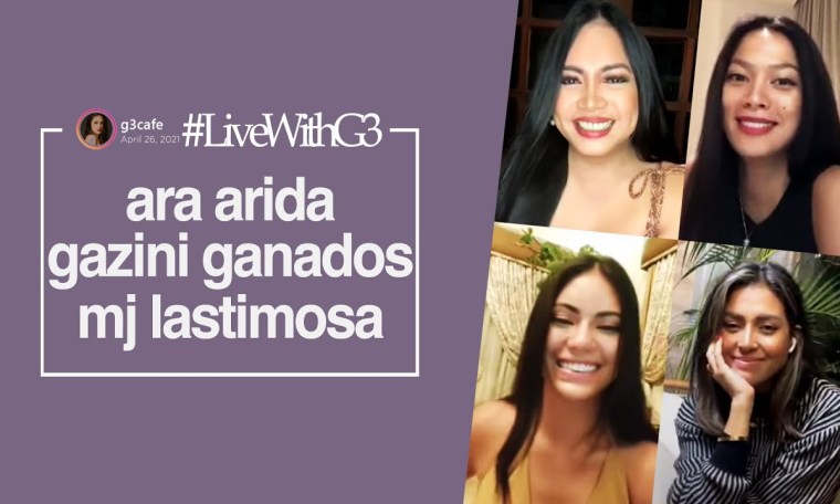 #LivewithG3 Ara Arida, Gazini Ganados, and MJ Lastimosa – April 26, 2021 #LivewithG3 Ara Arida, Gazini Ganados, and MJ Lastimosa – April 26, 2021