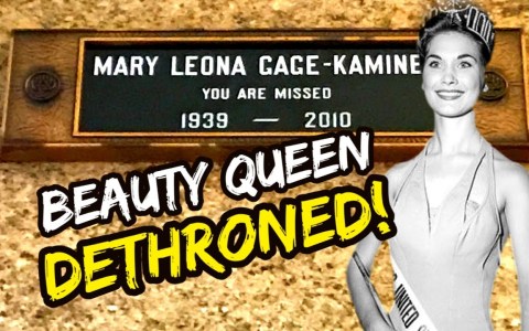 Famou Grave Of MISS USA FOR A DAY – Leona Gage Who Was Stripped Of Her Crown! Famou Grave Of MISS USA FOR A DAY – Leona Gage Who Was Stripped Of Her Crown!