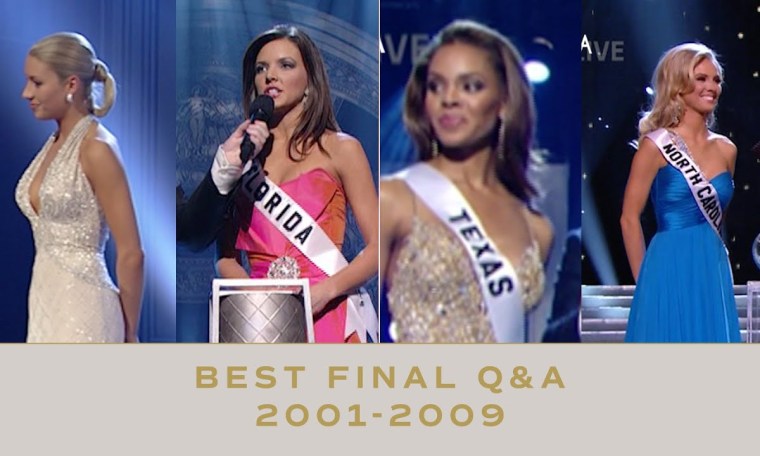 ALL TIME BEST Final Q&As from 2001-2009 | Miss USA ALL TIME BEST Final Q&As from 2001-2009 | Miss USA