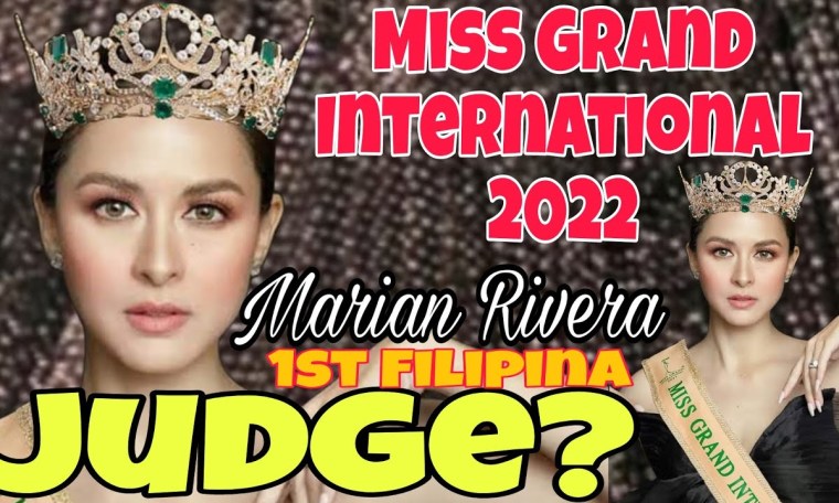 Marian Rivera Chosen as One of the Judge for this year's Miss Grand International 2022 in Indonesia Marian Rivera Chosen as One of the Judge for this year's Miss Grand International 2022 in Indonesia