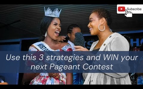The 3 Strategies of Winning a Beauty Pageant/ Pageant Tips The 3 Strategies of Winning a Beauty Pageant/ Pageant Tips