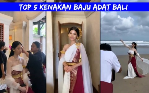 BEHIND THE SCENE Photoshoot Top 5 Miss Mega Bintang Mengenakan Dress Tradisional Bali BEHIND THE SCENE Photoshoot Top 5 Miss Mega Bintang Mengenakan Dress Tradisional Bali