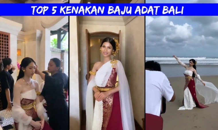 BEHIND THE SCENE Photoshoot Top 5 Miss Mega Bintang Mengenakan Dress Tradisional Bali BEHIND THE SCENE Photoshoot Top 5 Miss Mega Bintang Mengenakan Dress Tradisional Bali