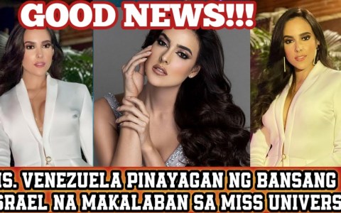 WOW!! VENEZUELA PINAYAGAN NA NG ISRAEL NAMAKALABAN SILA SA MISS UNIVERSE PAGEANT WOW!! VENEZUELA PINAYAGAN NA NG ISRAEL NAMAKALABAN SILA SA MISS UNIVERSE PAGEANT
