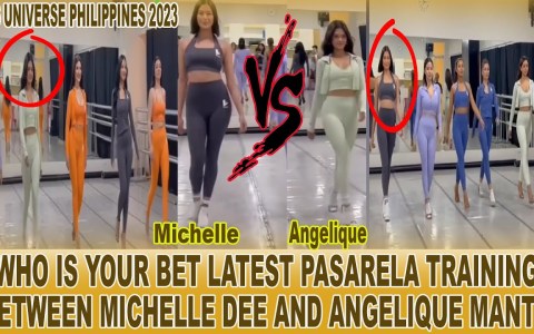 Michelle Dee At Angelique Manto Pasiklaban Pasarela Training MISS UNIVERSE PHILIPPINES 2023 Michelle Dee At Angelique Manto Pasiklaban Pasarela Training MISS UNIVERSE PHILIPPINES 2023