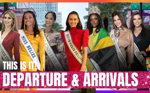 ARRIVAL AND DEPARTURE MISS UNIVERSE 2022 ARRIVAL AND DEPARTURE MISS UNIVERSE 2022