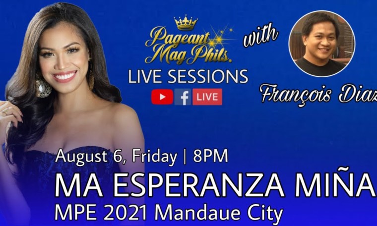 LIVE SESSIONS | MISS PHILIPPINES EARTH 2021 CANDIDATE MA ESPERANZA MIÑA | PAGEANT MAG PHILS LIVE SESSIONS | MISS PHILIPPINES EARTH 2021 CANDIDATE MA ESPERANZA MIÑA | PAGEANT MAG PHILS