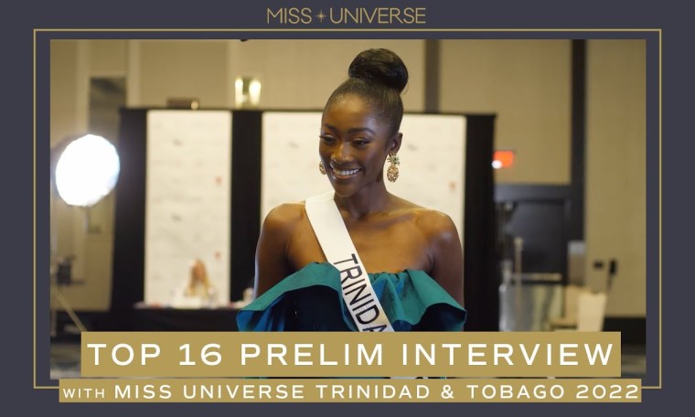 Miss Universe Trinidad and Tobago FULL Closed Door Interview (71st MISS UNIVERSE) Miss Universe Trinidad and Tobago FULL Closed Door Interview (71st MISS UNIVERSE)
