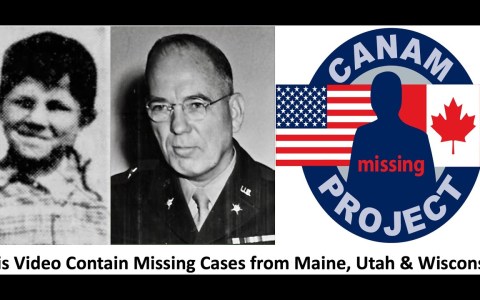 Missing 411- David Paulides Presents a Missing Retired Brigadier General & Other Cases From UT & WI Missing 411- David Paulides Presents a Missing Retired Brigadier General & Other Cases From UT & WI