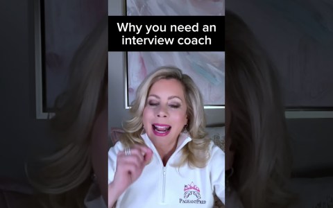 Why you need a pageant interview coach Why you need a pageant interview coach