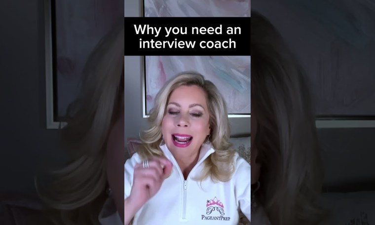 Why you need a pageant interview coach Why you need a pageant interview coach