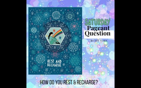 The Tiara Pageant Question : How do you Rest and Recharge?#rest #recharge The Tiara Pageant Question : How do you Rest and Recharge?#rest #recharge