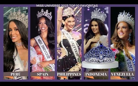 Miss Universe 2023 Top 10 MÁXIMAS FAVORITAS A CORONAR Miss Universe 2023 Top 10 MÁXIMAS FAVORITAS A CORONAR