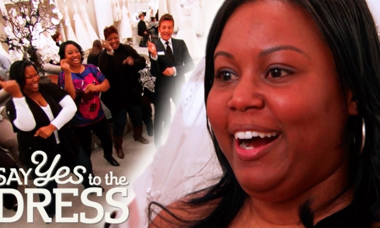 Cheerleader Bride Convinced To Get Mermaid Dress With A Cheer! | Say Yes To The Dress: Big Bliss Cheerleader Bride Convinced To Get Mermaid Dress With A Cheer! | Say Yes To The Dress: Big Bliss