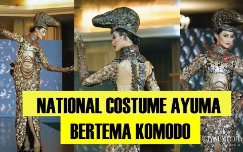 KEREN !!! NATIONAL COSTUME AYUMA DI MISS UNIVERSE 2020 BERTEMAKAN KOMODO KEREN !!! NATIONAL COSTUME AYUMA DI MISS UNIVERSE 2020 BERTEMAKAN KOMODO