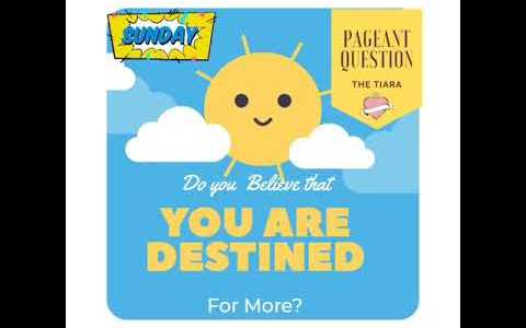 Pageant Qs of the Day Are you Destined for More ? Pageant Prep for Miss India/Diva & Mrs India Pageant Qs of the Day Are you Destined for More ? Pageant Prep for Miss India/Diva & Mrs India