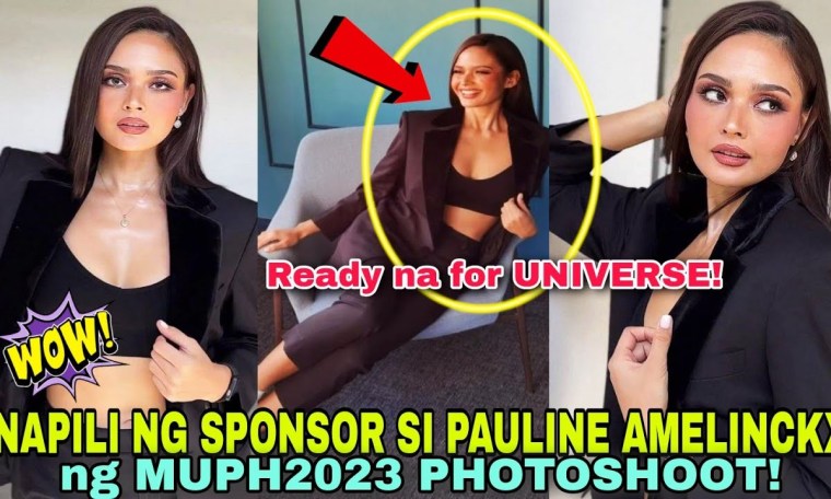 WOW! Pauline Amelinckx Napili ng Sponsor ng Miss Universe Philippines 2023 sa Photoshoot WOW! Pauline Amelinckx Napili ng Sponsor ng Miss Universe Philippines 2023 sa Photoshoot