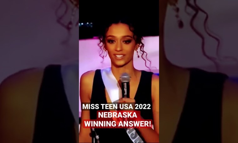 MISS TEEN USA 2022 IS NEBRASKA! – WINNING ANSWER! #Nebraska #MissTeenUSA #Shorts MISS TEEN USA 2022 IS NEBRASKA! – WINNING ANSWER! #Nebraska #MissTeenUSA #Shorts
