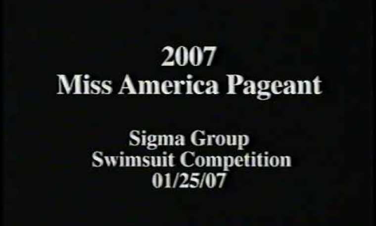 Miss America Pageant 2007 Preliminary Swimsuit & Gown Miss America Pageant 2007 Preliminary Swimsuit & Gown
