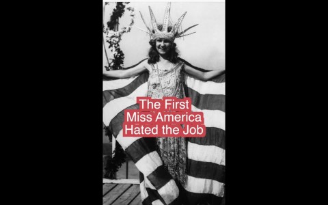 The First “Miss America” 1921! #shorts The First “Miss America” 1921! #shorts