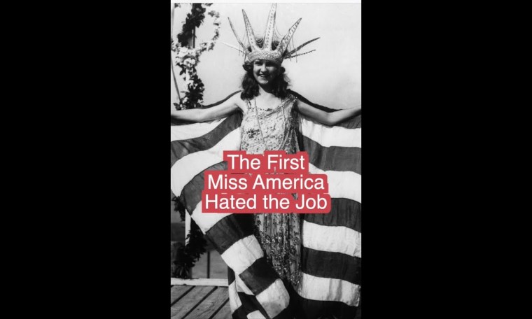 The First “Miss America” 1921! #shorts The First “Miss America” 1921! #shorts