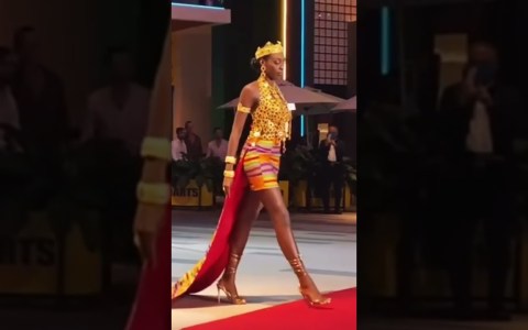 MISS COTE DIVOIRE Olivia Vace wins Top Model Round of Miss World 2021 pageant MISS COTE DIVOIRE Olivia Vace wins Top Model Round of Miss World 2021 pageant