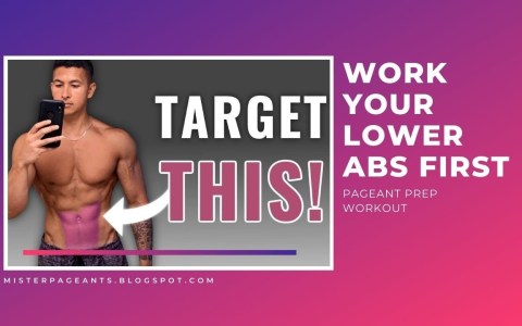 Work Your Lower Abs First | Pageant Prep Work Your Lower Abs First | Pageant Prep