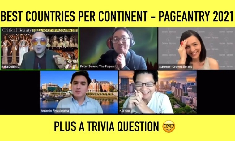 Best Countries Per Continent / Trivia Question – Pageantry 2021 Best Countries Per Continent / Trivia Question – Pageantry 2021