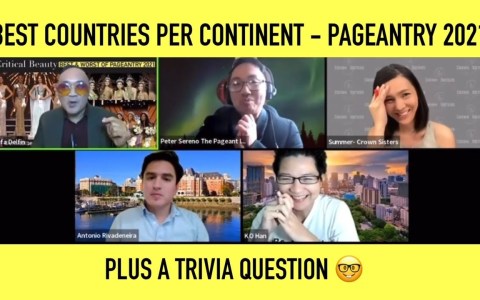Best Countries Per Continent / Trivia Question – Pageantry 2021 Best Countries Per Continent / Trivia Question – Pageantry 2021