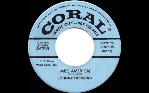 1955 Johnny Desmond – (There She Is) Miss America! 1955 Johnny Desmond – (There She Is) Miss America!