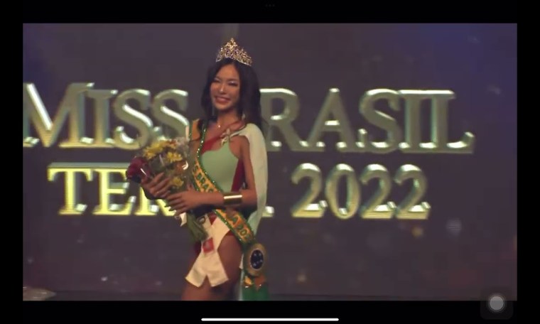 MISS BRAZIL EARTH 2022 CROWNING MOMENT MISS BRAZIL EARTH 2022 CROWNING MOMENT